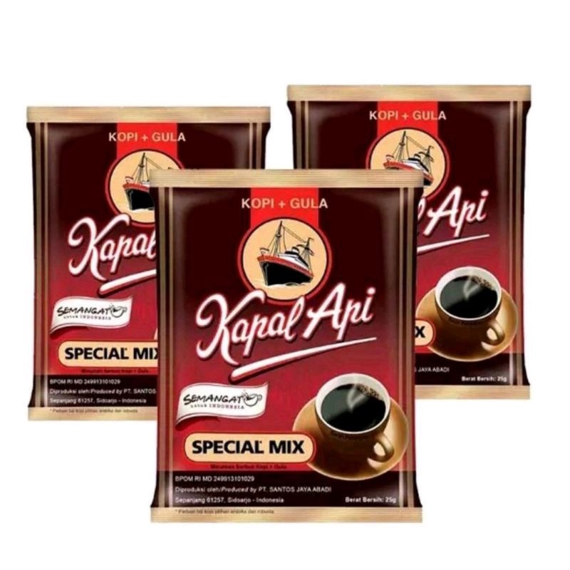 

Kapal Api Special Mix 24gr - 1 sachet