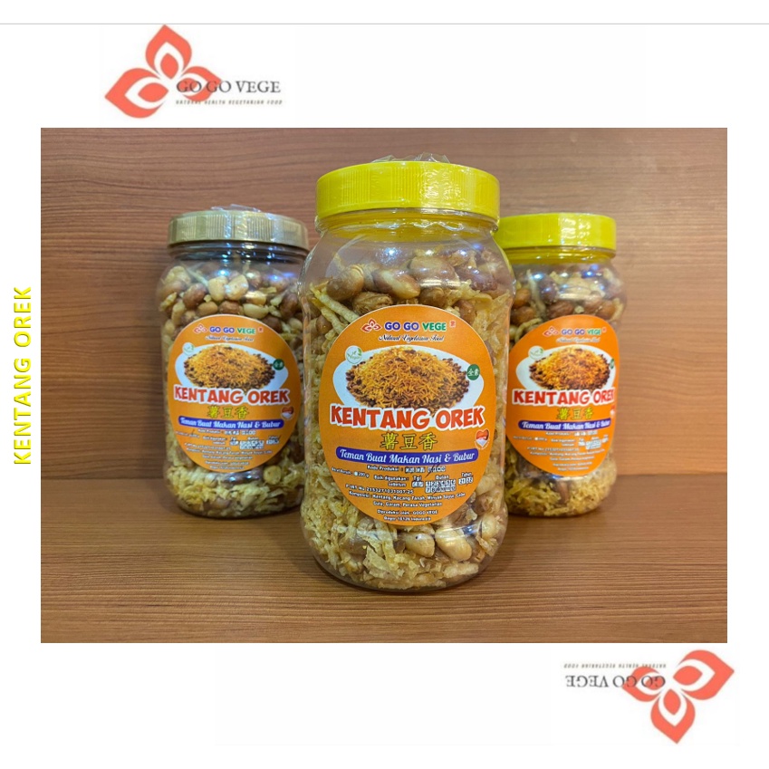 

KENTANG OREK GO GO VEGE || vegan orek || kentang || 200 gr