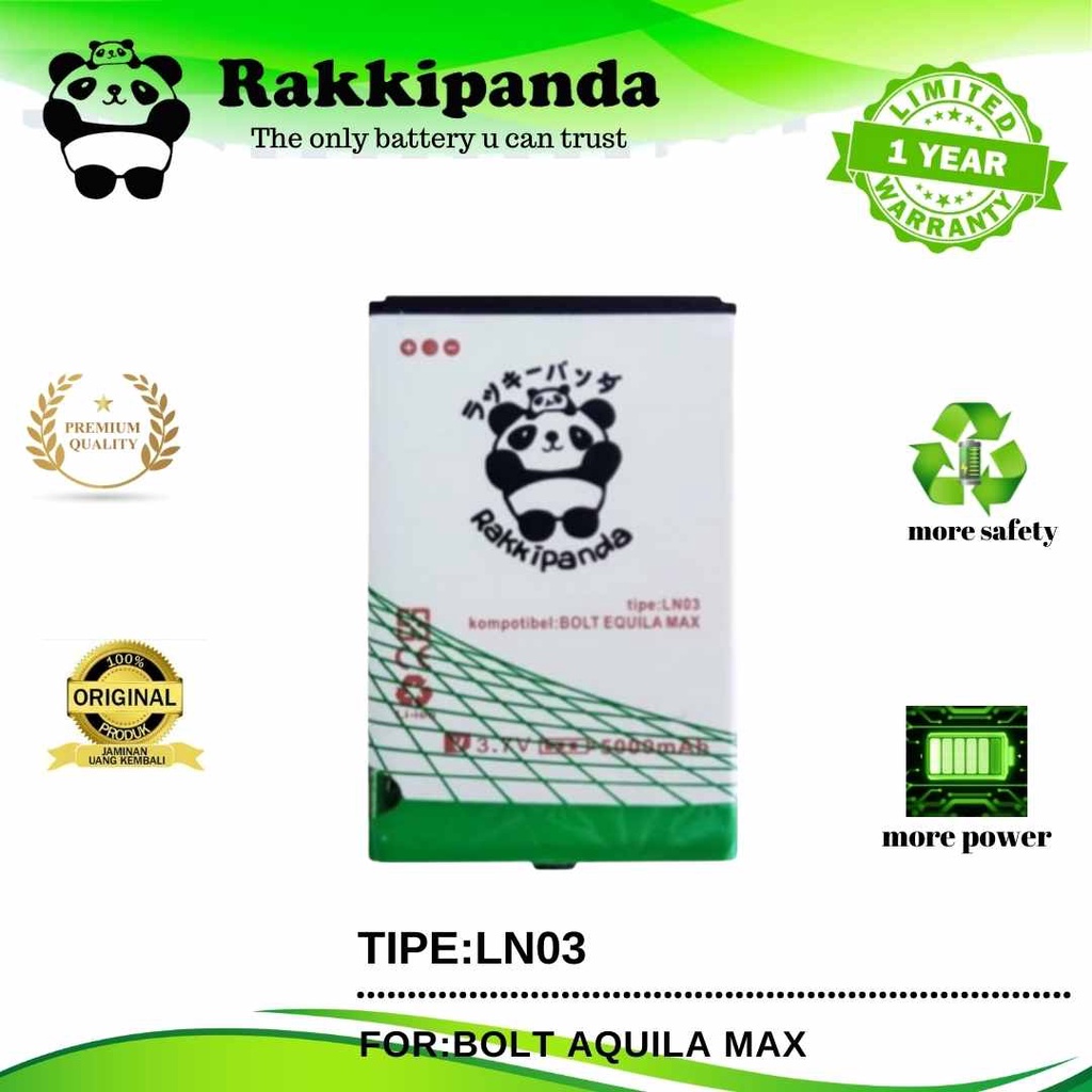 RakkiPanda - LN03 Modem Bolt Equila Max Batre Batrai Baterai