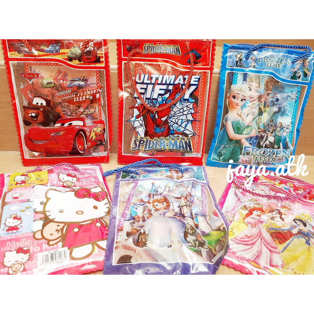 Paket Alat Tulis / Souvenir Ultah / Stationery Set 8808