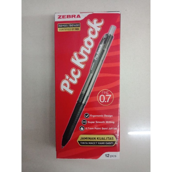 

Bulpen Zebra Pic Knock 0.7mm