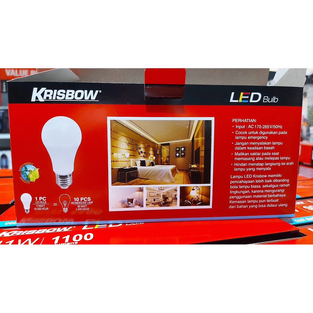 BUY 4 GET 1/ LAMPU BOHLAM LED 11W/ COOL DAYLIGHT/ WARM WHITE