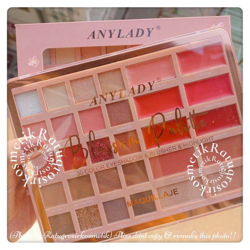 PROMO!!!EYESHADOW PALETTE ANYLADY NO.824/825/826/827