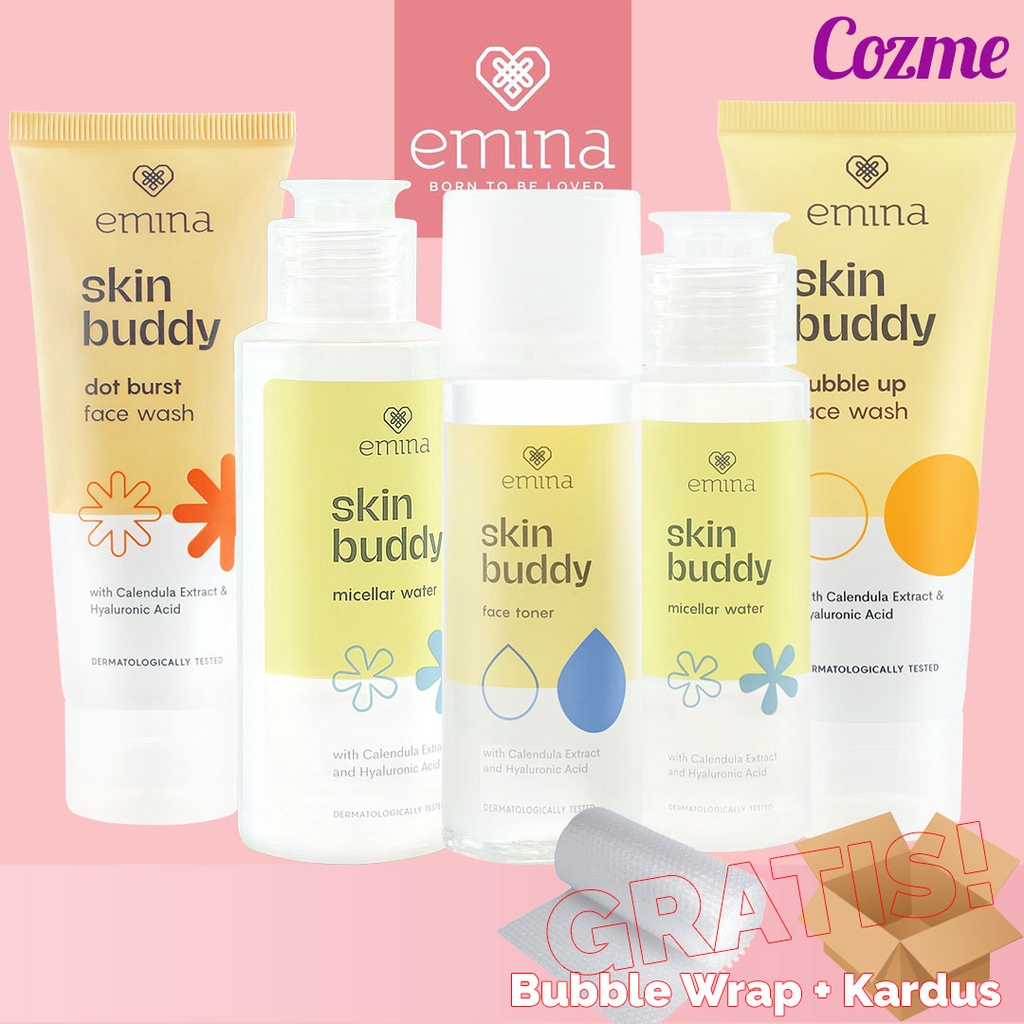 EMINA SKIN BUDDY SERIES Toner micellar water face wash