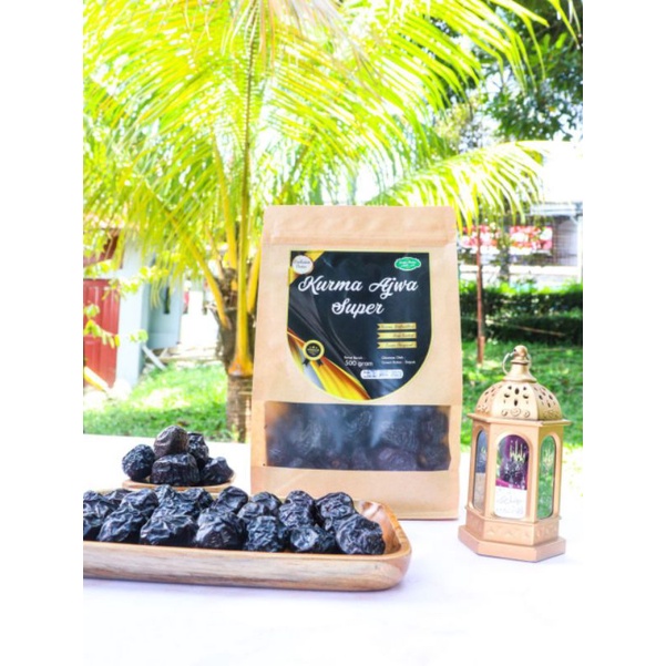 

JUAL KURMA AJWA PREMIUM 500GR AL MADINAH SUPER GRADE A/ KURMA NABI / KURMA AJWA JUMBO OLEH OLEH HAJ