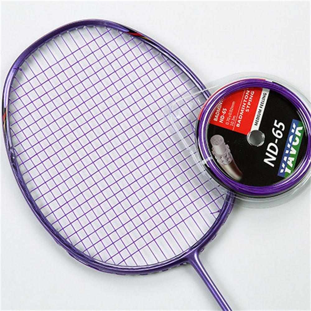 Augustina Senar Badminton Profesional ND-65 Bahan Karbon Nanofiber 0.7mm