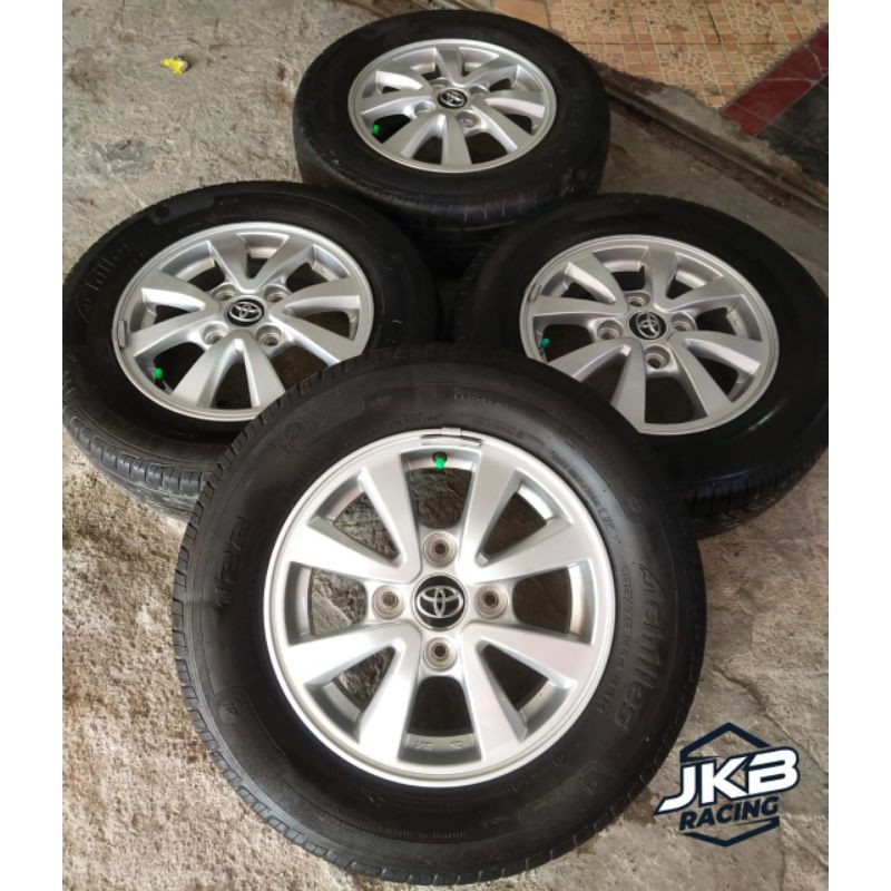 Velg Mobil Second AVANZA R14 Ban ACCHILES 185 70 R17 (BONUS) XENISA AVANZA