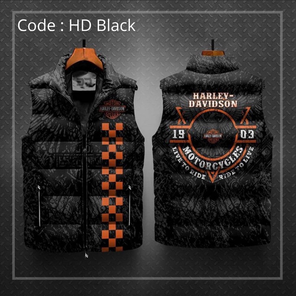 Rompi Riding Vest Riding Rompi windproof Rompi motor Rompi biker HD BLACK