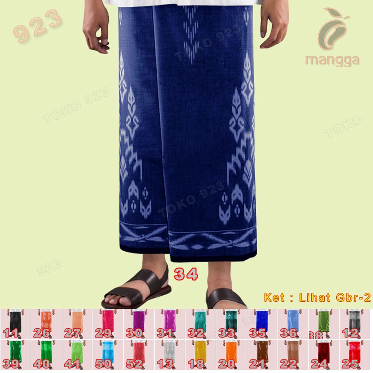 Motif Kembang M36 Stock Kain Sarung Cap MANGGA Original Dewasa