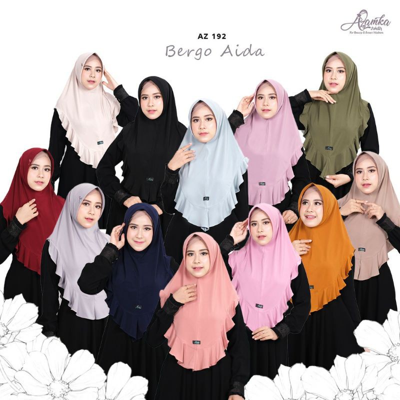 BERGO AIDA AZAMKA/JILBAB AZAMKA TERBARU