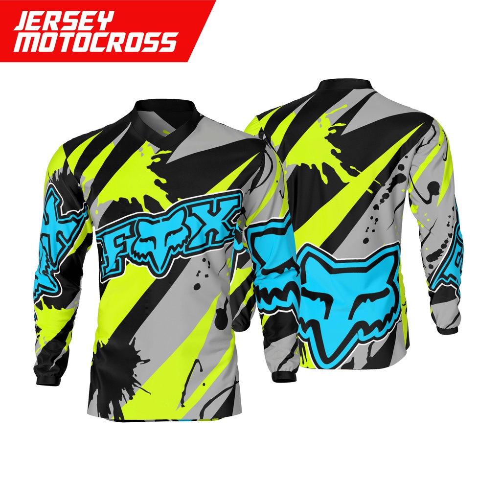 JERSEY RACING MOTOR CROSS LONG SLEEVE MOTOCROSS LENGAN PANJANG ALL SERIES