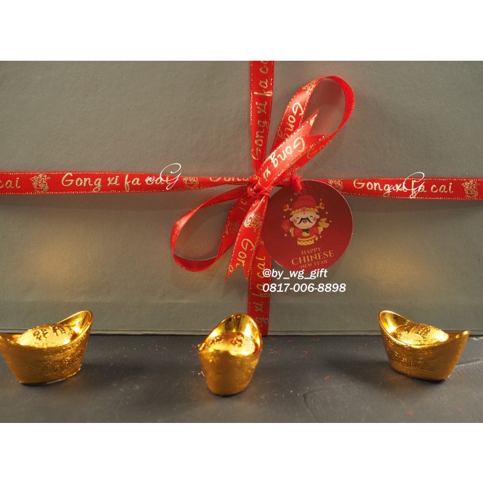 

Hang Tag Imlek / Chinese New Year - Kartu Ucapan - Motif K ; Uk 5 cm