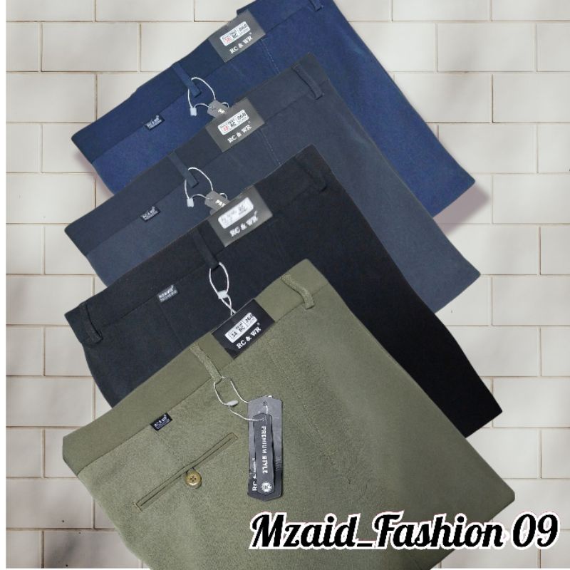 ORI !!!CELANA  FORMAL PANJANG PRIA STANDAR | KERJA | BAHAN | KATUN RC&amp;WR | HALUS | ADEM | TEBAL size 27-44