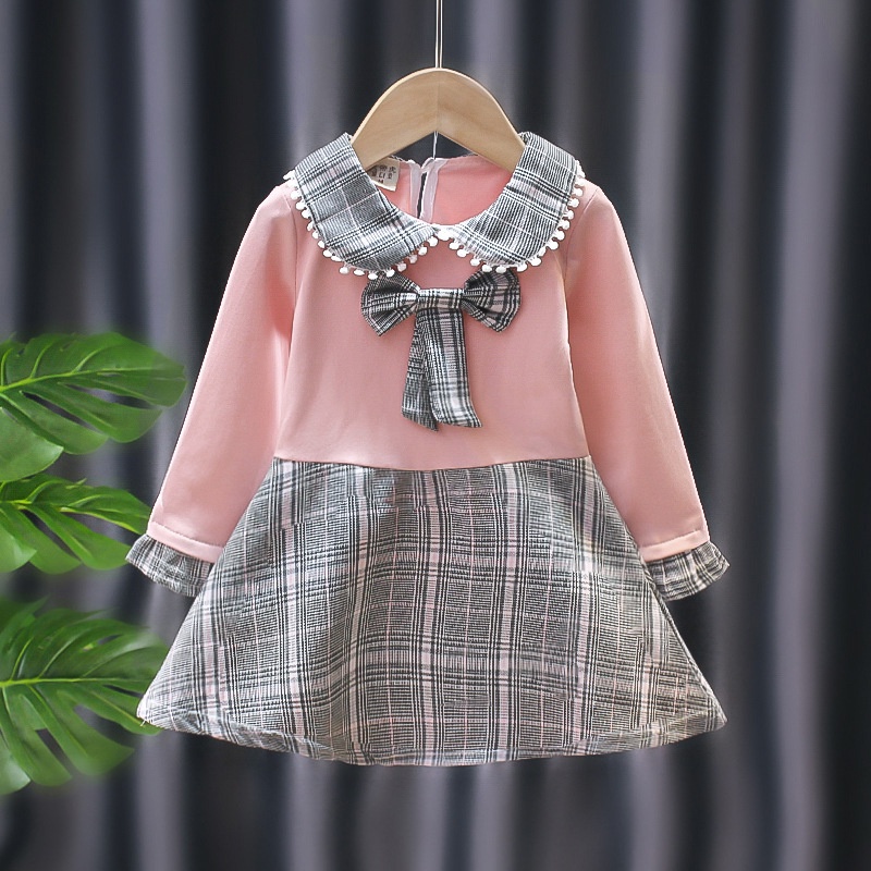 Dress Anak Perempuan / Dress Anak Cewek / Baju Anak Cewek Umur 1 - 3 Tahun