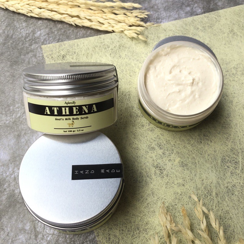 lulur susu kambing | body scrub | goat milk | lulur susu