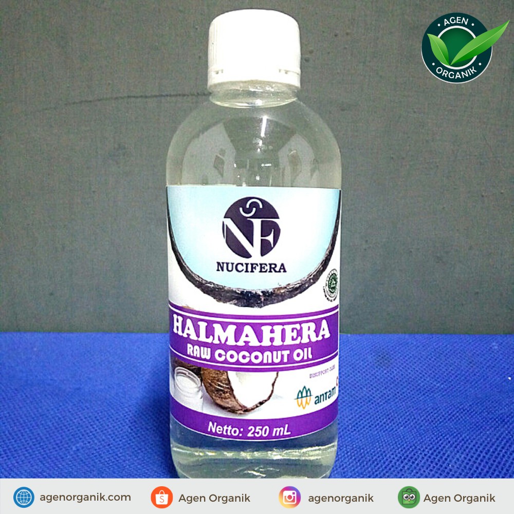 

Raw Coconut Oil / Virgin Coconut Oil / VCO 250 ml - Nucifera