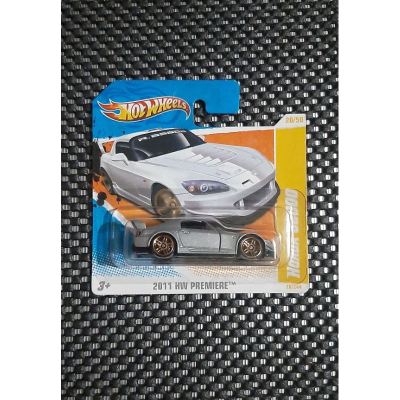 Hotwheels Honda S2000 - Silver Short Card SC 2011