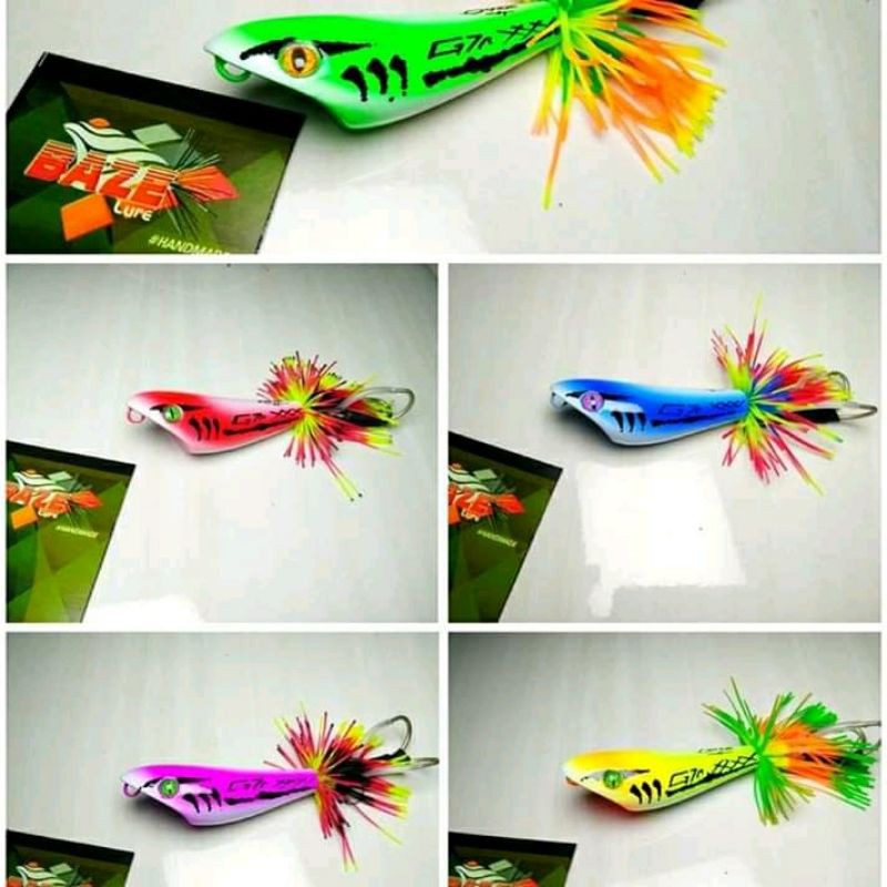 umpan geol toman ratlle baze lure