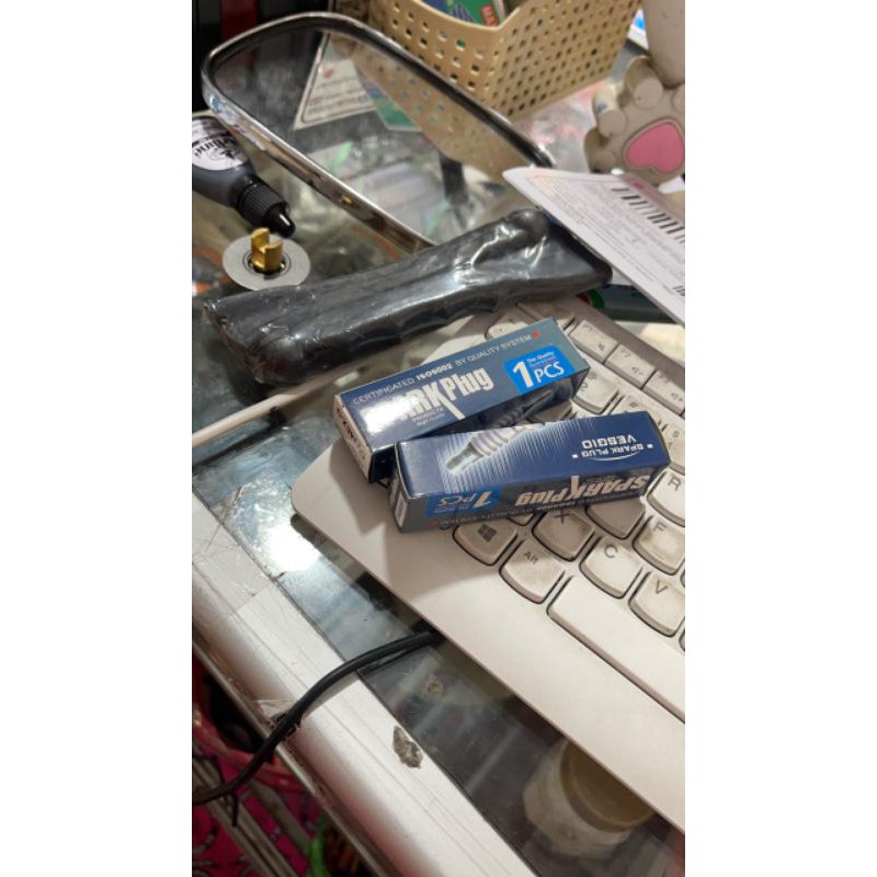 busi racing kaki 3 vespa merk vesgio