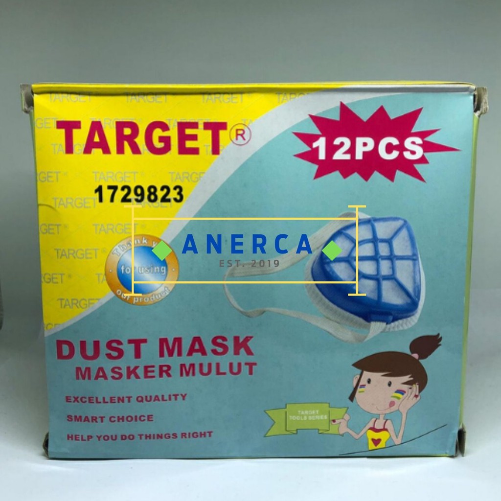 Masker Debu / Masker Hidung / Masker Mulut / Dust Mask