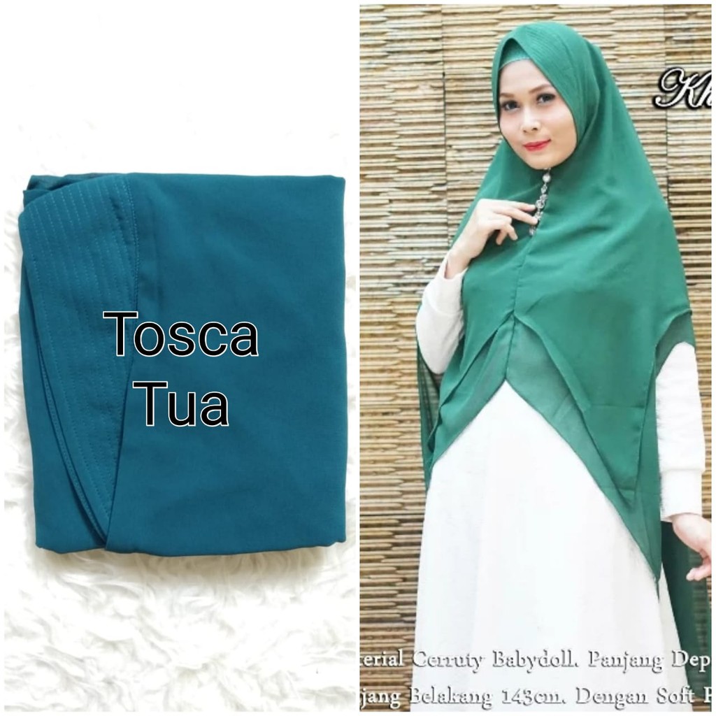 Hijab Jilbab Kerudung Instan Khimar Shakira by Rizky Ananda