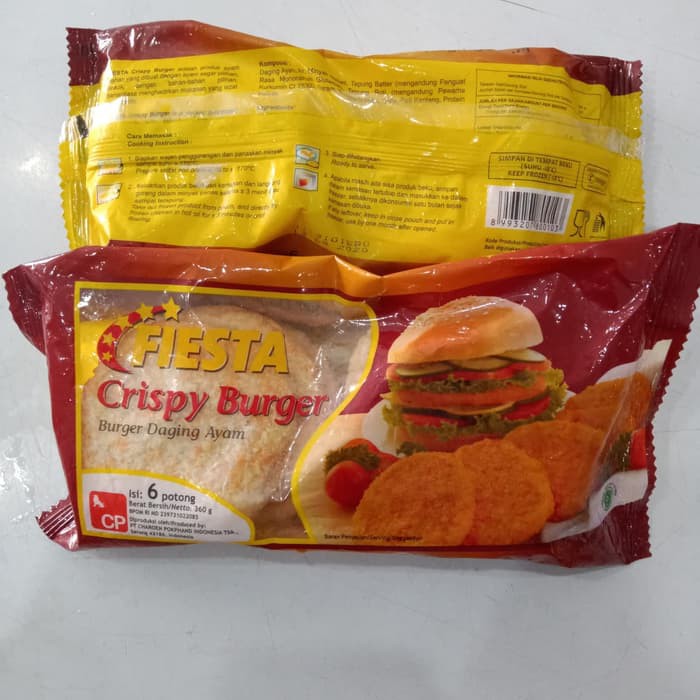 

FIESTA CRISPY BURGER - AYAM