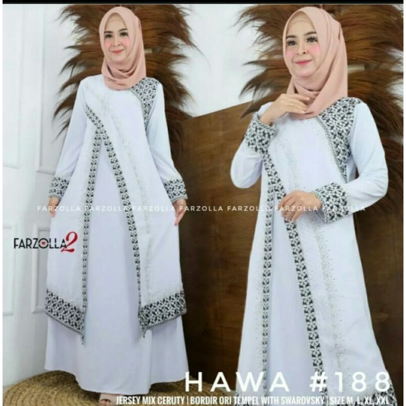 COD - Gamis Abaya Turkey / Gamis Abaya Arab model 122 mewah murah TERBARU 2020