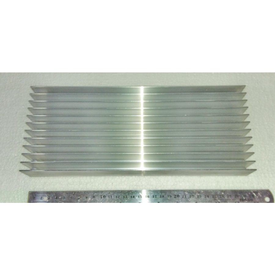 Heatsink Pendingin 12 Sirip Tebal Polos 30cm