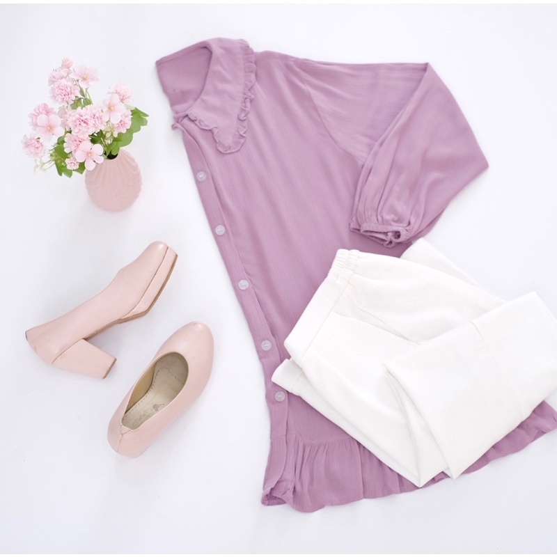 Yora blouse wanita busui korean kekinian-7