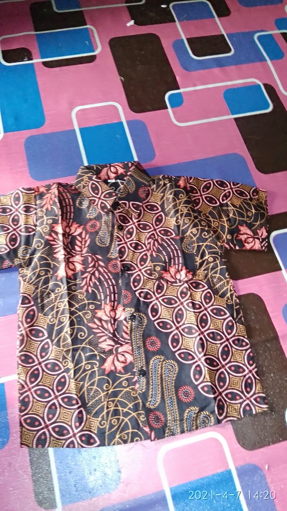 (bisa Cod) Kemeja Anak Batik Anak Baju Anak Murah Baju Batik Anak Seragam Anak