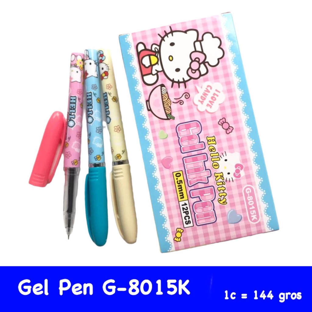 

[CALLISTA] Gel pen 8015K Kucing Kit (12 pcs)