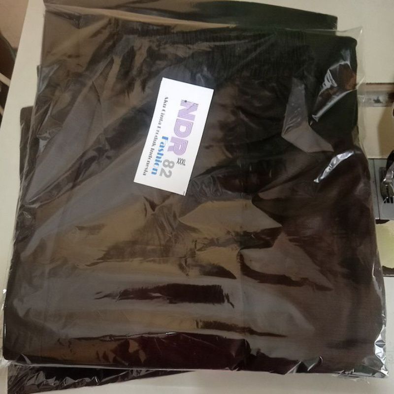 Celana kulot Panjang cigaret remaja ABG pola lebar-Kopi gosong