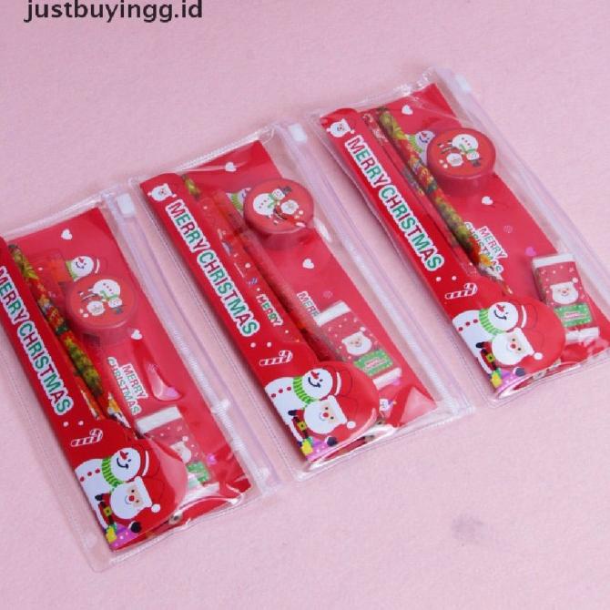

5pcs Pak Rautan Pensil Desain Natal Untuk Alat Tulis Sekolah