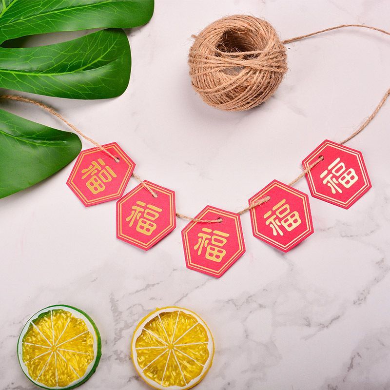 HAND TAG FUK MERAH ISI 30 PCS