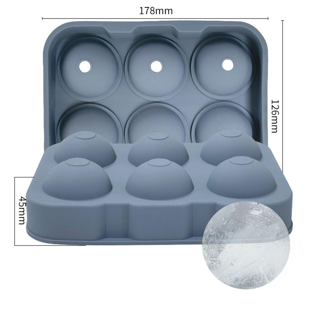 Solighter Pembuat Es Batu Dapat Digunakan Kembali Untuk Whiskey Sphere Silicone Mold Bar 3D Bentuk Berlian