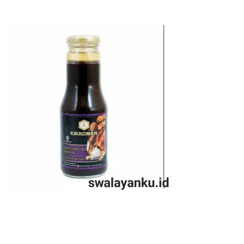 

Kikkoman saus teriyaki bawang 300gr geratis bublewarp