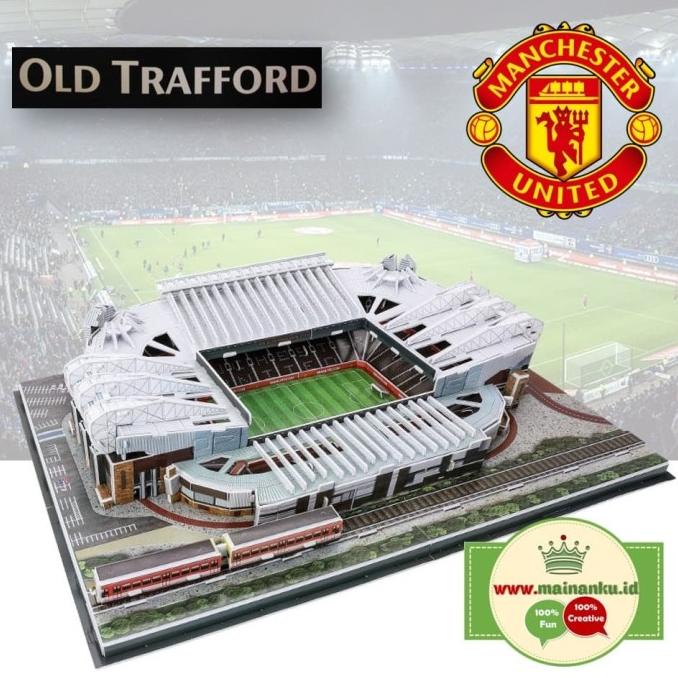 3D Puzzle Stadium | MANCHESTER UNITED - OLD TRAFFORD | Miniatur Puzzle