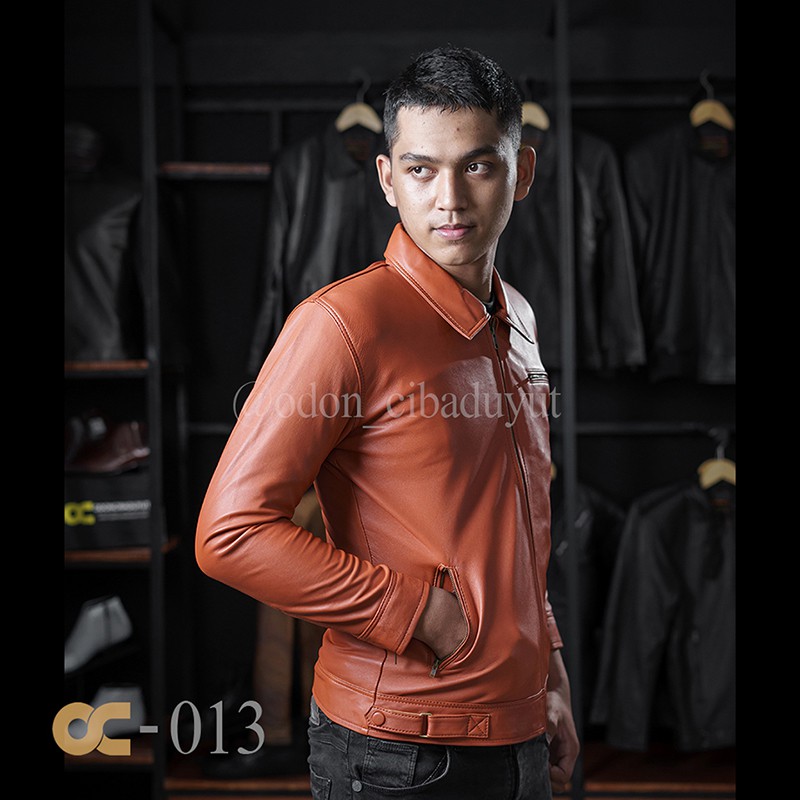 JAKET KULIT PRIA EXCLUSIVE OC-013