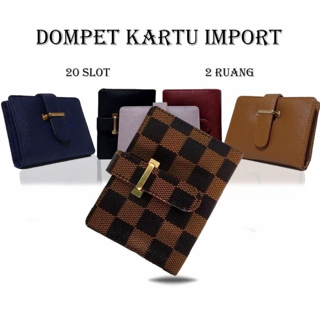 Dompet kartu dan uang