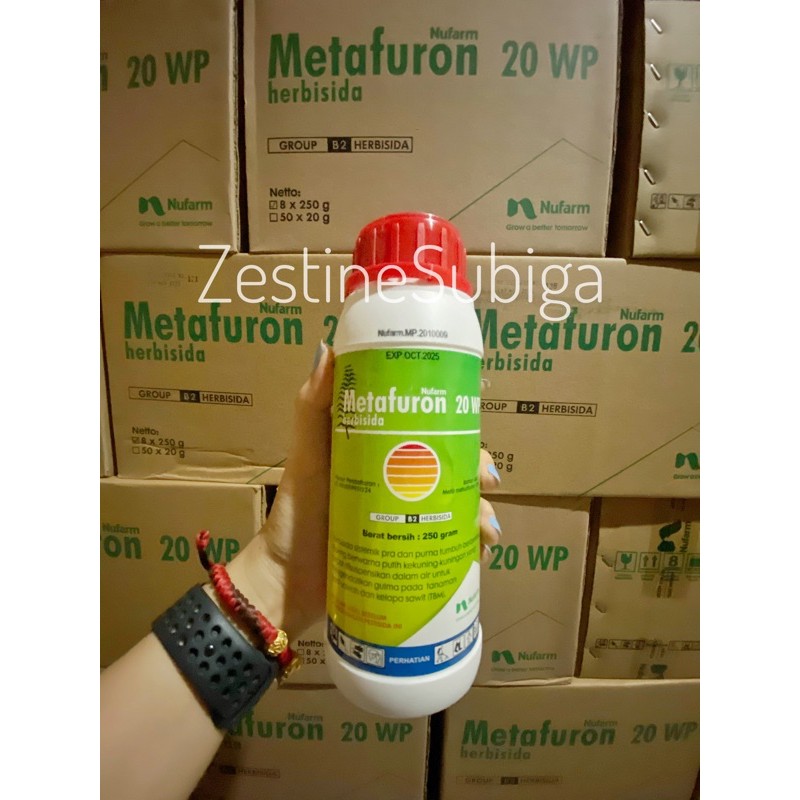 [Tani] Herbisida Metafuron 20 WP 250gr Nufarm Pembasmi Pakis dan Anak Kayu