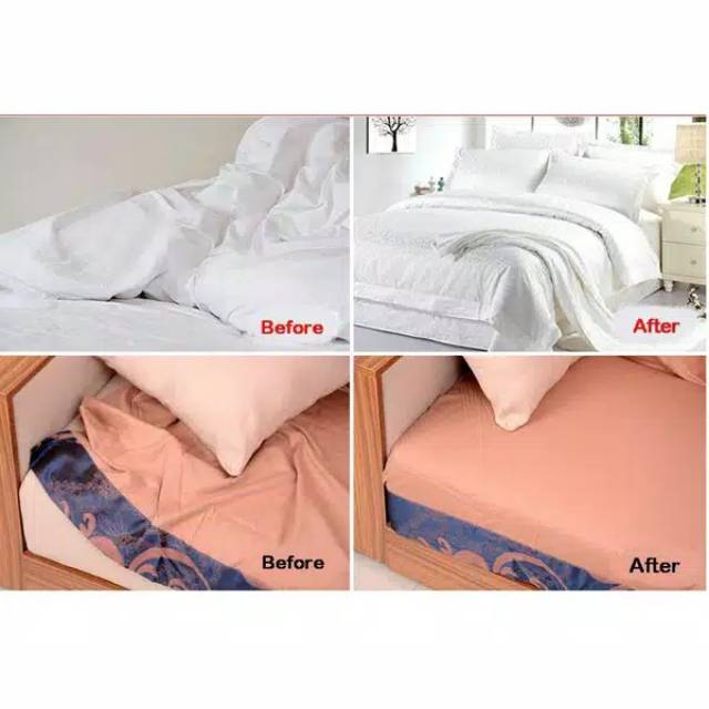 (NCS) Karet Jepit Jepitan Penjepit Pengait Sudut Sprei Bed Cover Kasur Sheet Grippers Praktis