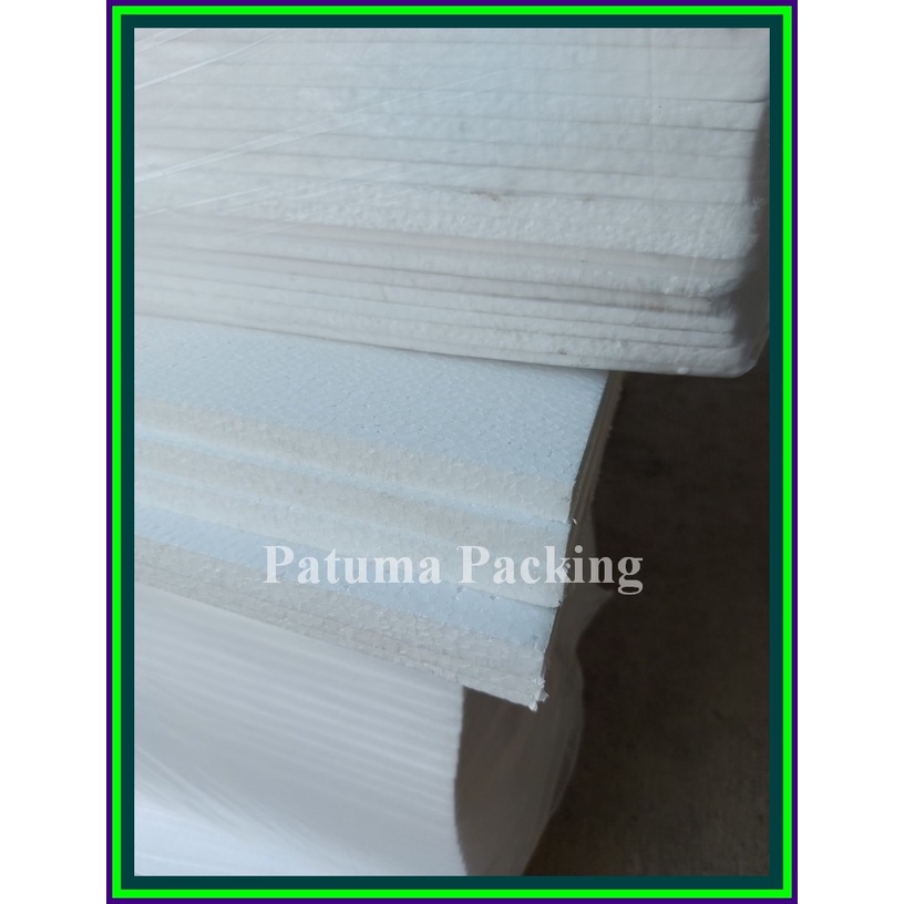 

STYROFOAM GABUS BUSA STEREOFOAM LEMBARAN 2mx1m MURAH