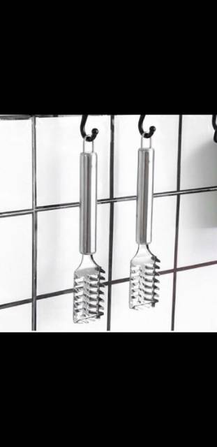alat pembersih sisik ikan stainless steel fish scaller