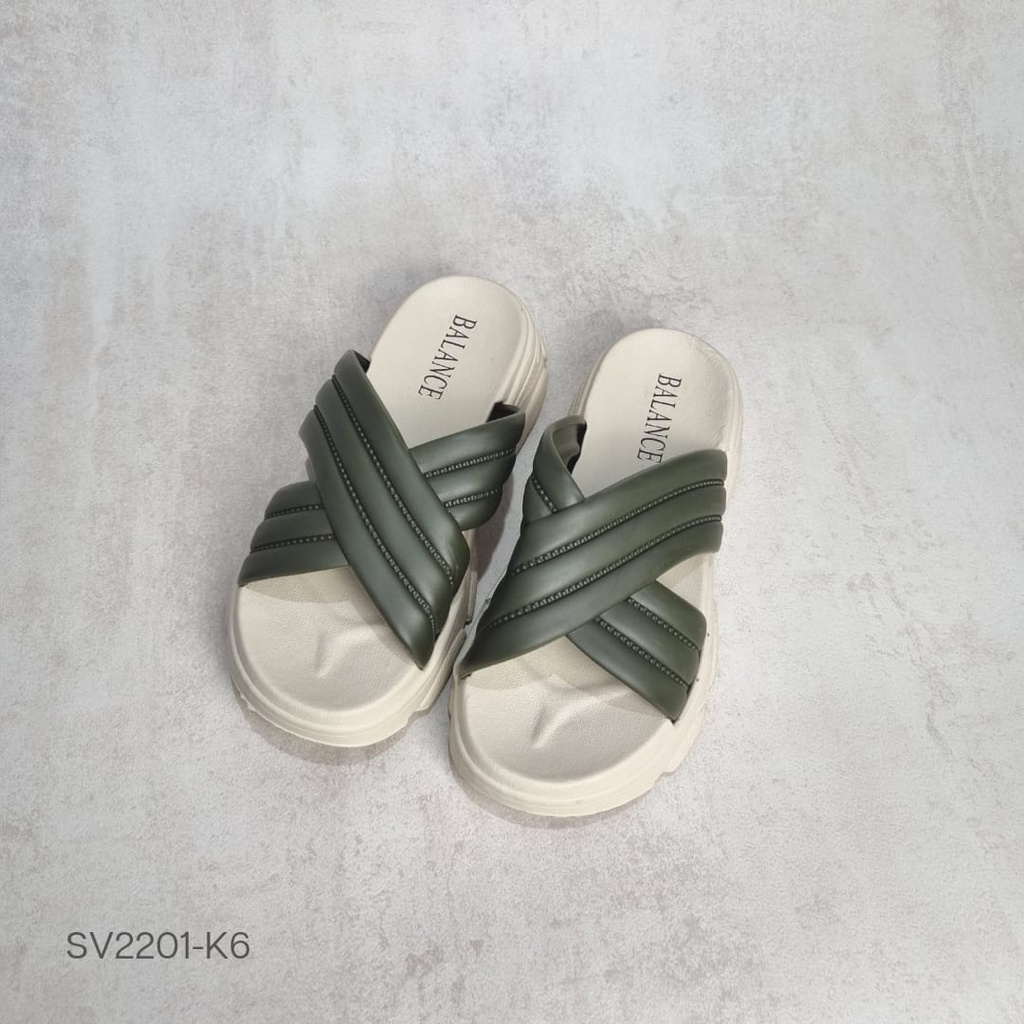 Sandal karet Balance SB Series SV2201-K6#(Real Stock)