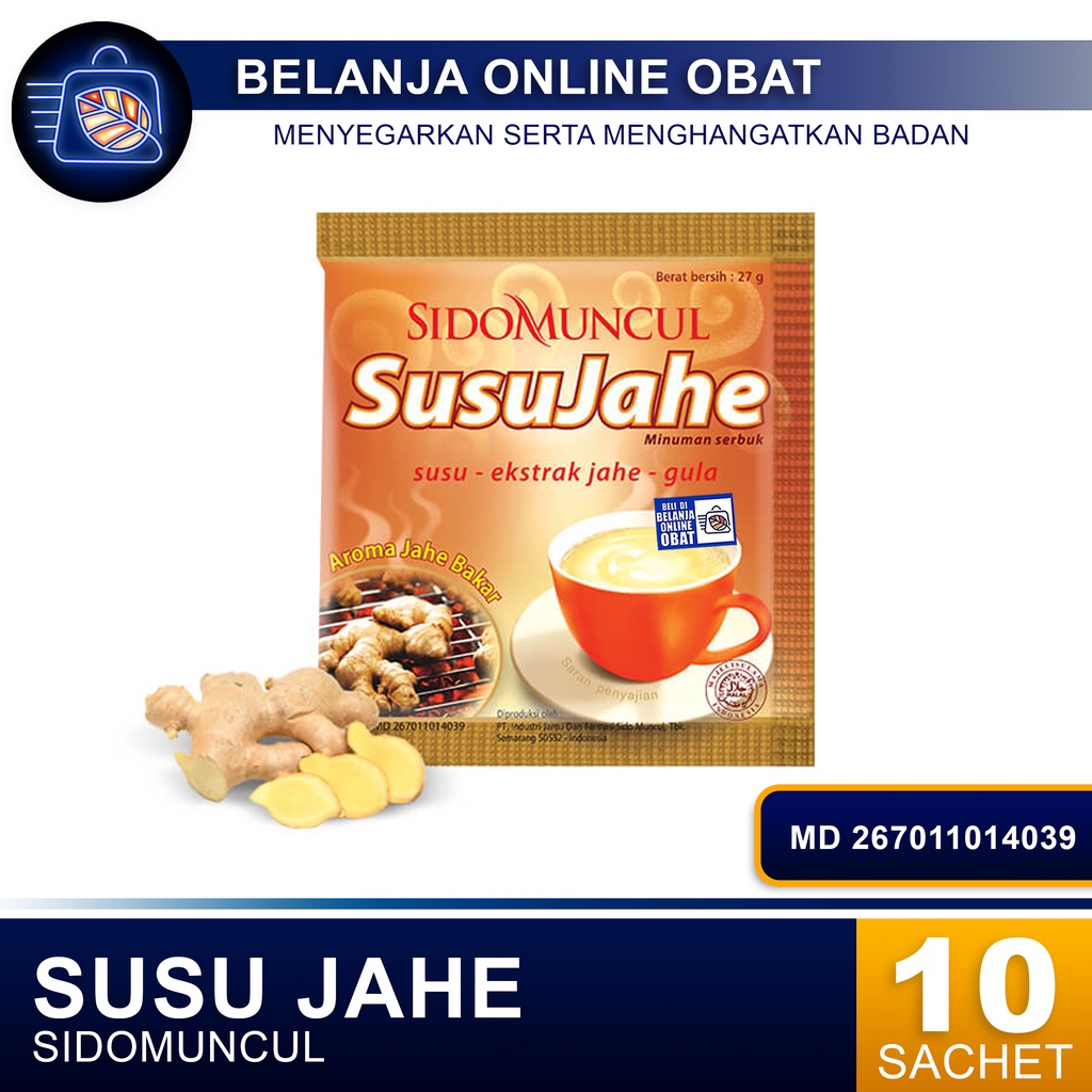 

SIDO MUNCUL SUSU JAHE 10's // Minuman Penghangat Badan