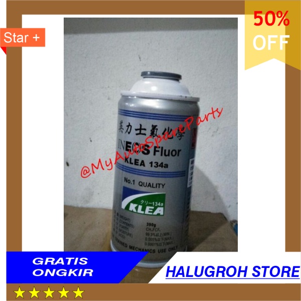 

Freon Kaleng R134 Klea Murni 390 Gram GOJEK DAN GRAB only