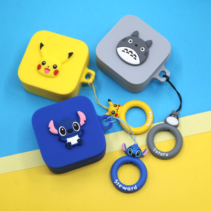 Casing Soft Case Silikon Motif Kartun Totoro / Pikachu / Stitch Untuk Xiaomi Mi AIR2SE / Air 2 SE