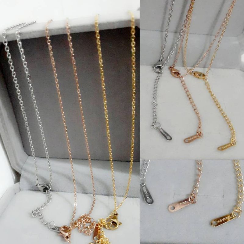 KALUNG RANTAI NORI TITANIUM