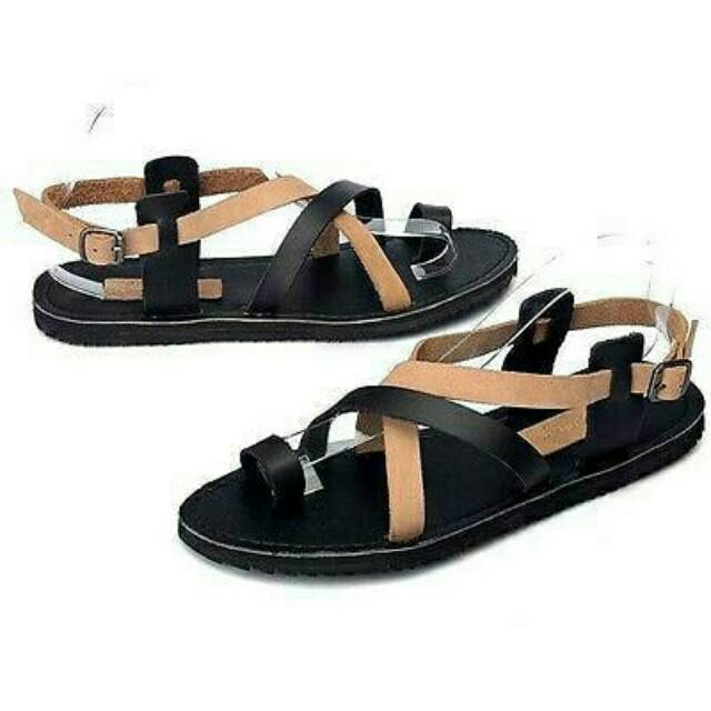 Sendal Pria / Sendal Gladiator Pria / Sendal Pria Kulit
