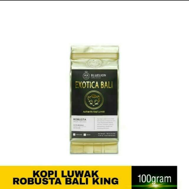 

Kopi Luwak Liar Robusta King Bali per 100gra.